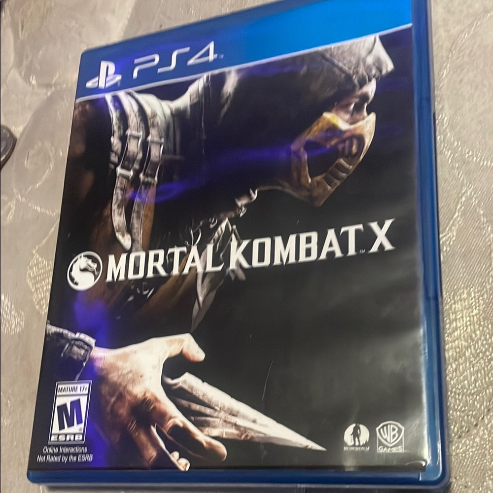 Warner Bros. Mortal Kombat X for PS4 - Blue and Black